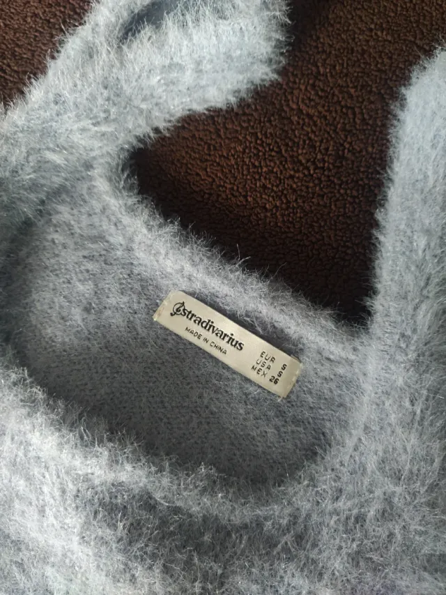 Top Stradivarius azul