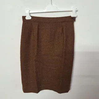 Gonna marrone vintage