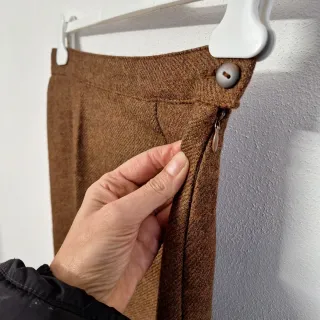 Gonna marrone vintage