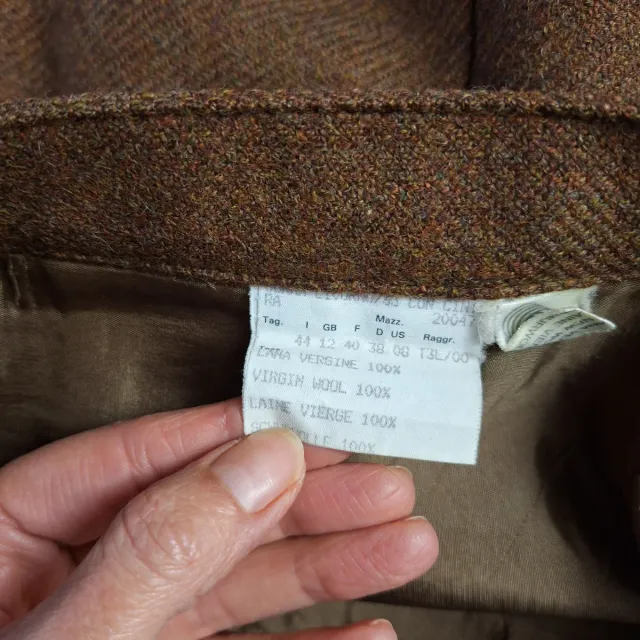 Gonna marrone vintage