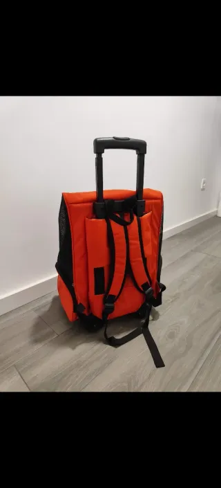 Transportín para mascotas con ruedas