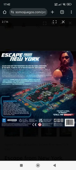 Escape from New York y expansiones
