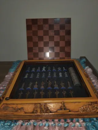 Tablero de Ajedrez de Madera