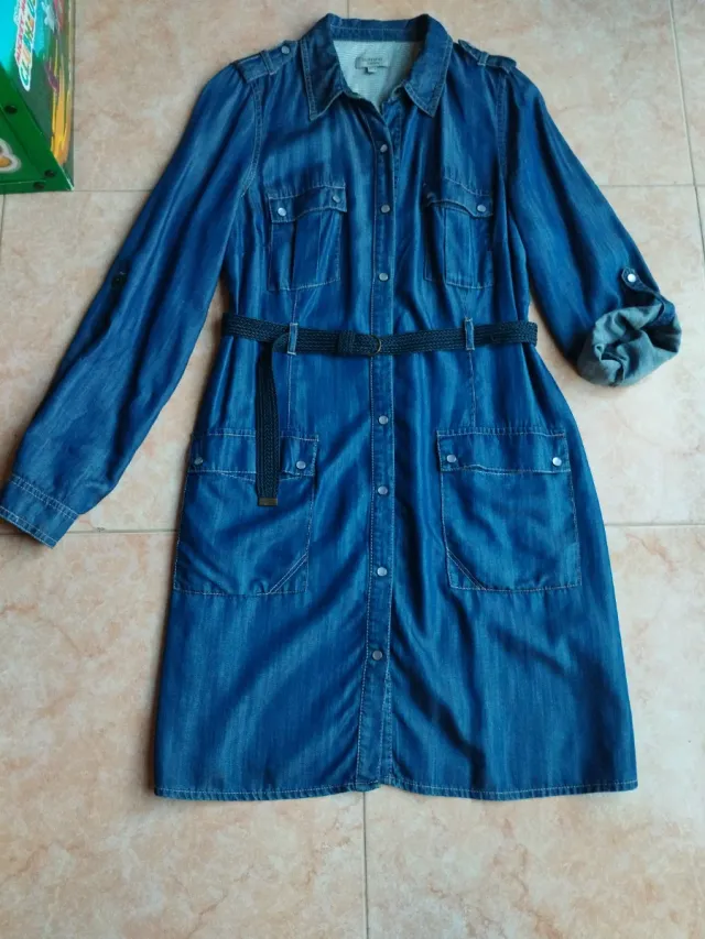 Vestido vaquero Cortefiel mujer