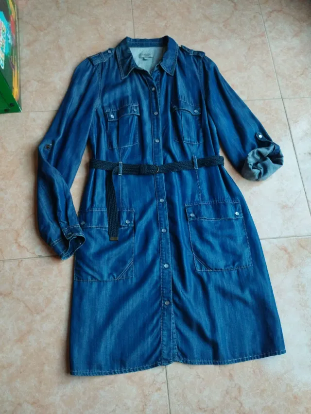 Vestido vaquero Cortefiel mujer