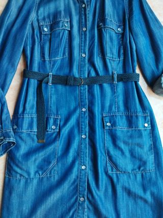 Vestido vaquero Cortefiel mujer