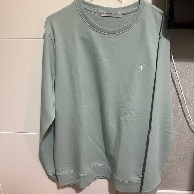 Sudadera Polo Club verde (pastel)