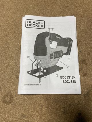 Sierra de Calar BLACK+DECKER BDCJS18N