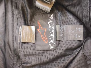 Pantalones de Moto Alpinestars Cuero Negro