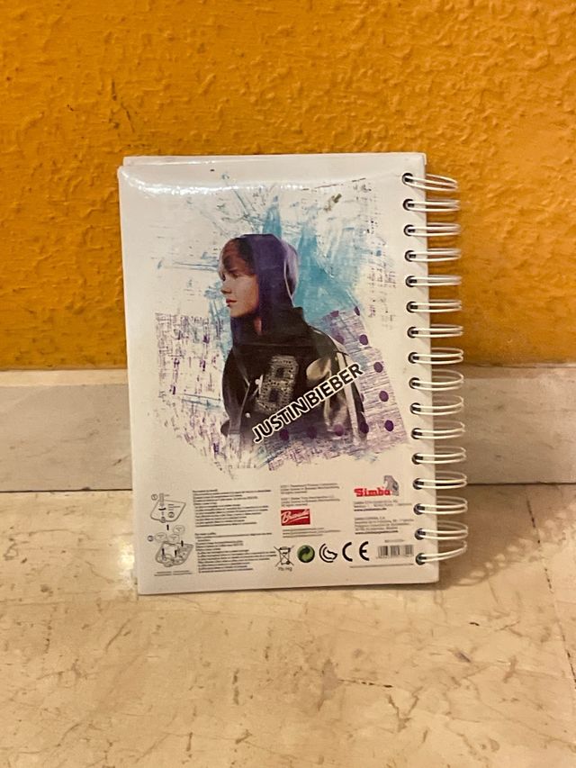 Cuaderno Justin Bieber