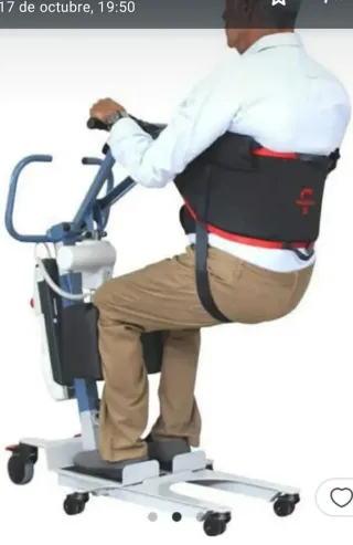 Grúa bipedestación