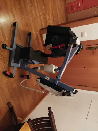 Grúa bipedestación