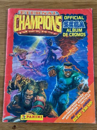 Álbum Eternal Champions SEGA Cromos