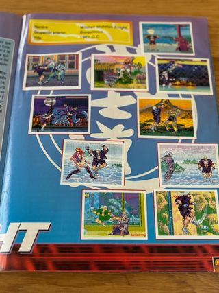 Álbum Eternal Champions SEGA Cromos