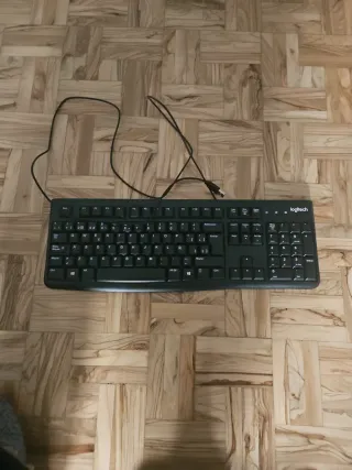 Teclado Logitech Negro Ordenador