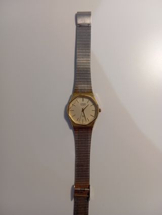 Lote 2 Relojes Citizen Oro y Plata