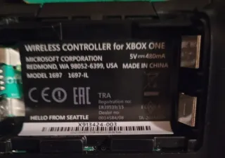 Mando Inalámbrico Xbox One Negro