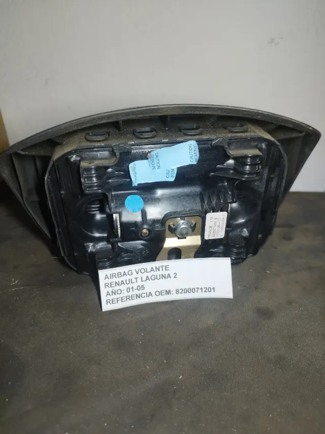 AIRBAG VOLANTE RENAULT LAGUNA 2 AÑO 01-05