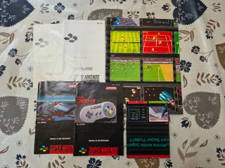 Super Nintendo PAL Control Set Caja