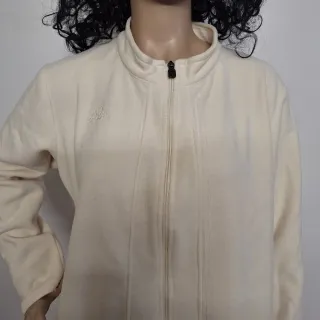 Felpa Kappa donna panna