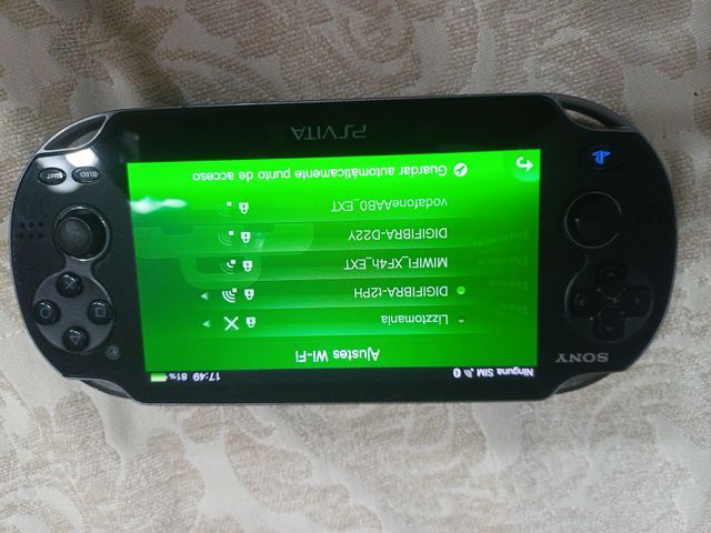 PS Vita OLED WiFi Negra