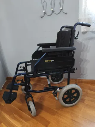 Silla de ruedas aluminio