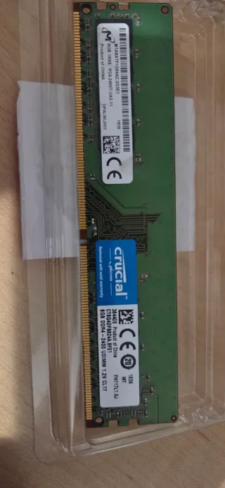 Memoria RAM Crucial 8GB DDR4 2400MHz