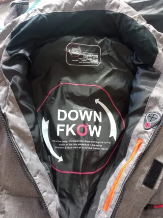 Chaqueta térmica FKO gris sin estrenar