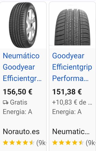 VW ID3 Goodyear EfficientGrip 215/50 R19 93T