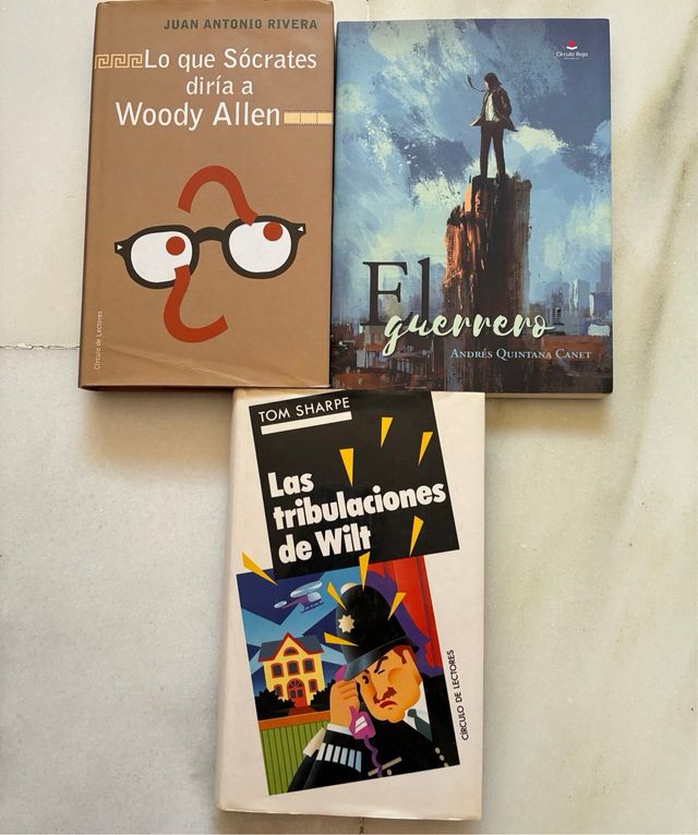 lotes de libros por 2€ cada lote