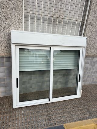 Ventana corredera aluminio 140x130
