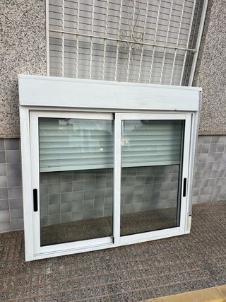 Ventana corredera aluminio 140x130