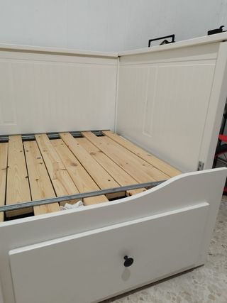 Estructura de cama de madera