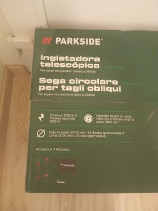 Parkside Ingletadora Telescópica nueva profesional