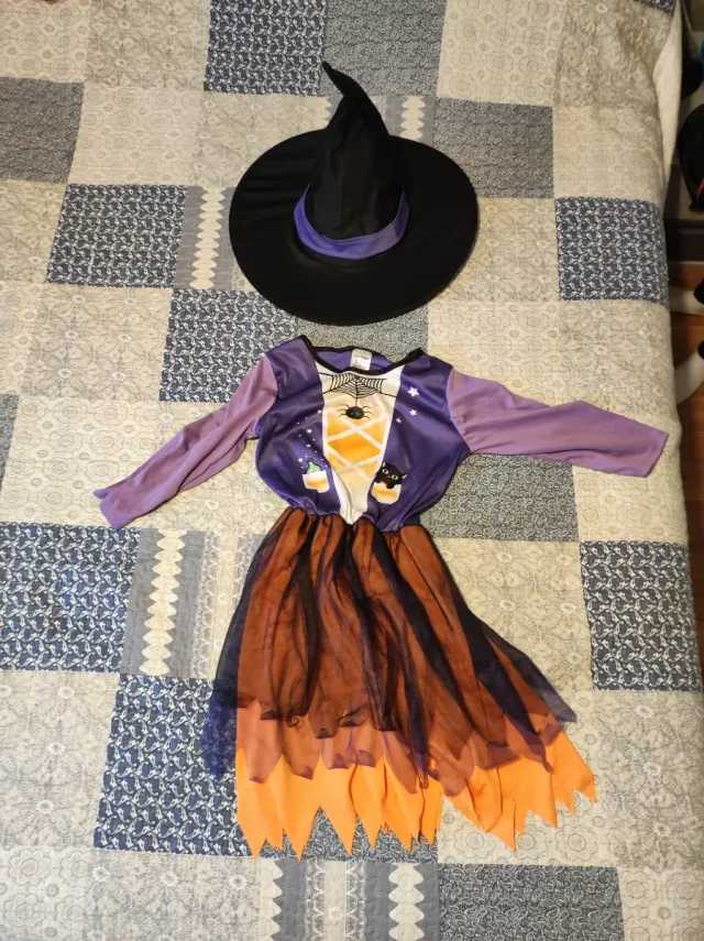 Disfraz Bruja 128/140cm