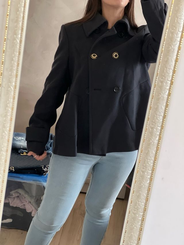 Cappotto Zara donna nero