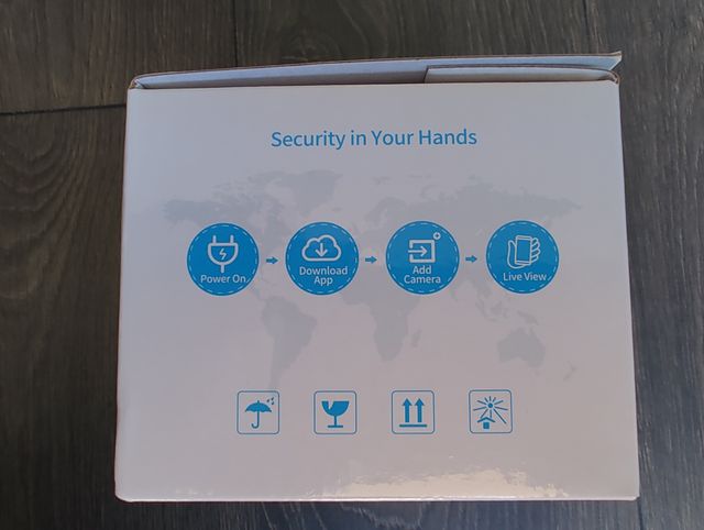 Cámara CCTV IP PTZ 3MP para seguridad