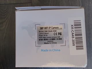 Cámara CCTV IP PTZ 3MP para seguridad