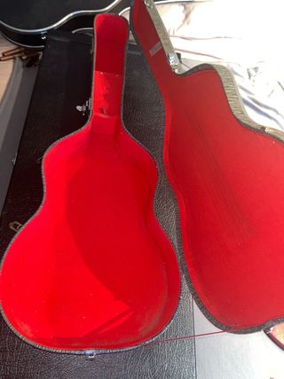 Maleta rígida Vintage para Guitarra Española