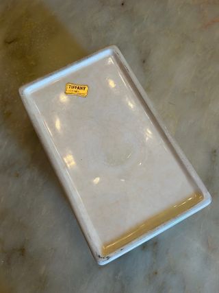 Portagioie vintage in ceramica smaltata