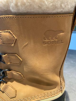 Botas Nieve Sorel Caribou Mujer Marrón/Negro