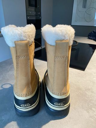 Botas Nieve Sorel Caribou Mujer Marrón/Negro