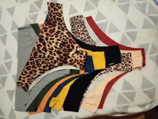 Pack 10 tangas invisibles talla única