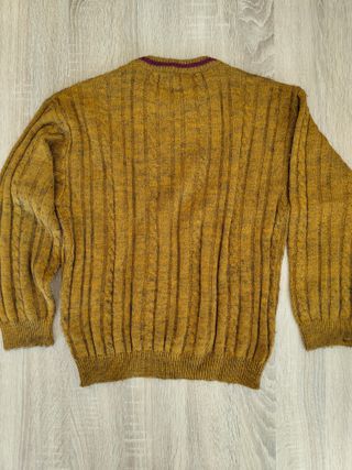 Jersey Misson vintage retro talla M mostaza