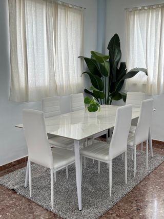 Nuevo conjunto mesa +6 sillas moderno