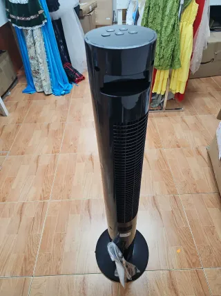 Ventilador de Torre Negro