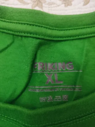 Camiseta Friking Real Betis Verde Talla XL