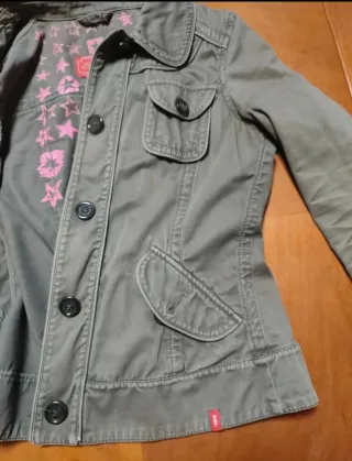 Chaqueta Esprit verde militar