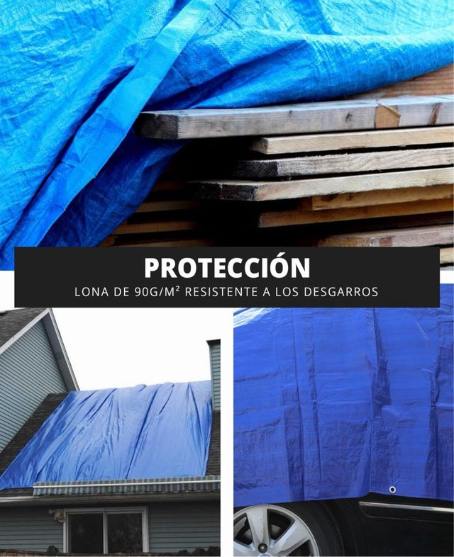 Lona impermeable 5x8m