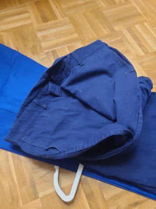 Pantalones chinos talla 44 azul